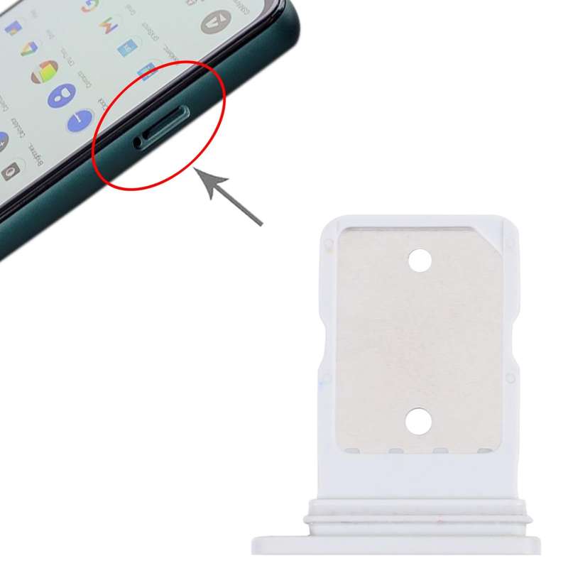 SIM Card Tray for Google Pixel 5a (White)