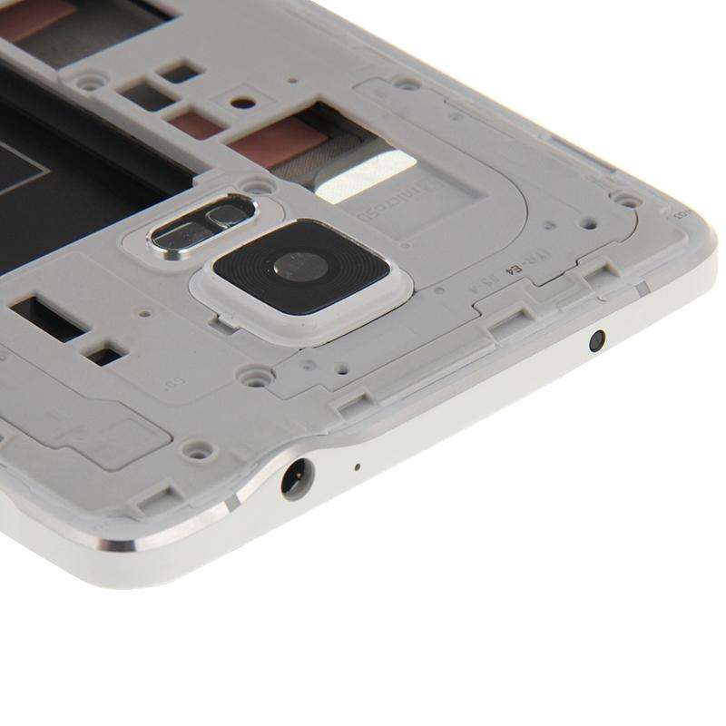 For Galaxy Note 4 / N910F Full Housing Cover (Front Housing LCD Frame Bezel Plate + Middle Frame ...