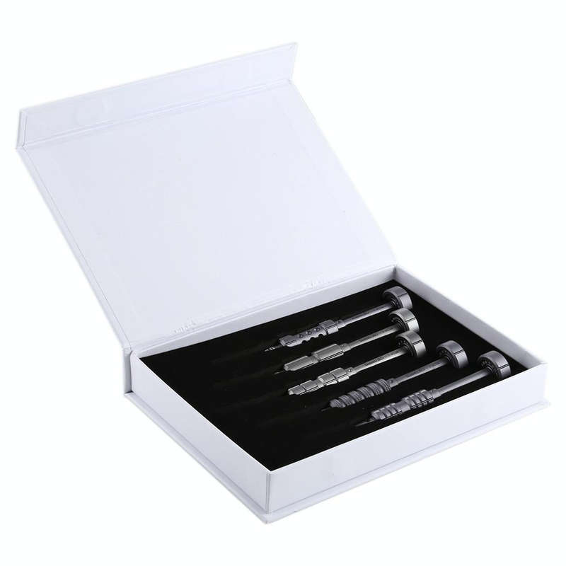 QIANLI 5 in 1 Repair Tool Precision Multi-purpose 3D Grenade Magnetic Screwdriver Set