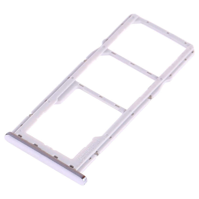 SIM Card Tray + SIM Card Tray + Micro SD Card Tray for Asus ZenFone Max Pro (M2) ZB631KL(Silver)