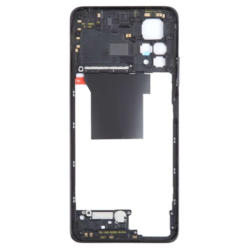 For Xiaomi Redmi Note 12 Pro 4G Original Middle Frame Bezel Plate (Black)