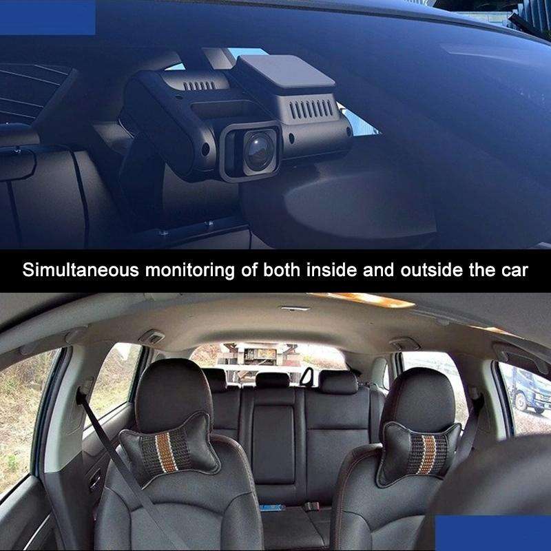 Z30 WiFi Dual-lens HD 2160P Non-light Night Vision 360-degree Panoramic Driving Recorder, Standar...
