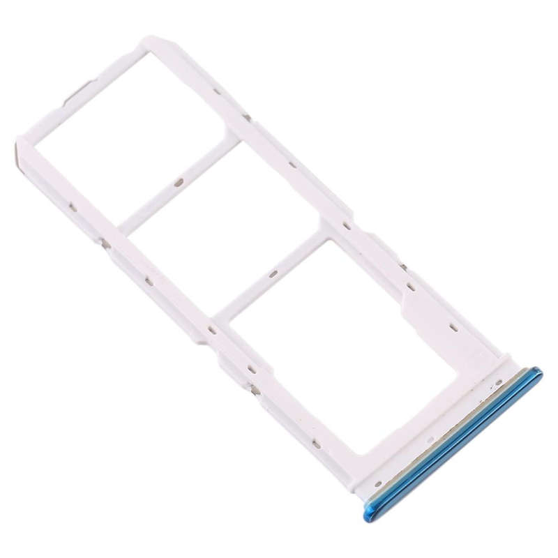 For Vivo Y7s SIM Card Tray + SIM Card Tray + Micro SD Card Tray (Green)