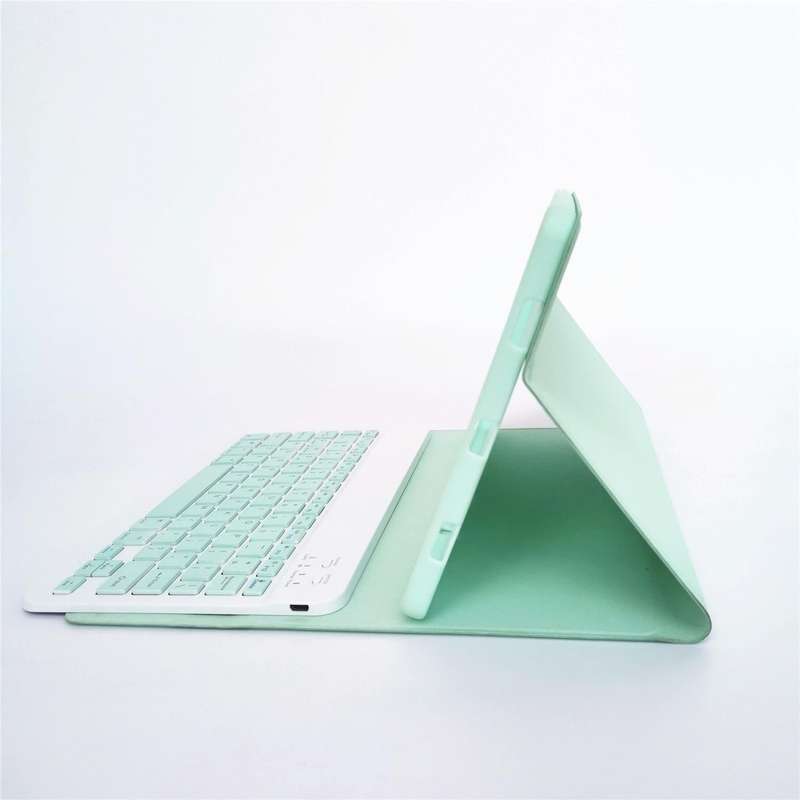 For Lenovo Pad Tab P11 11 inch TB-J606F LX110 Solid Color Detachable Square Keycap Bluetooth Keyb...