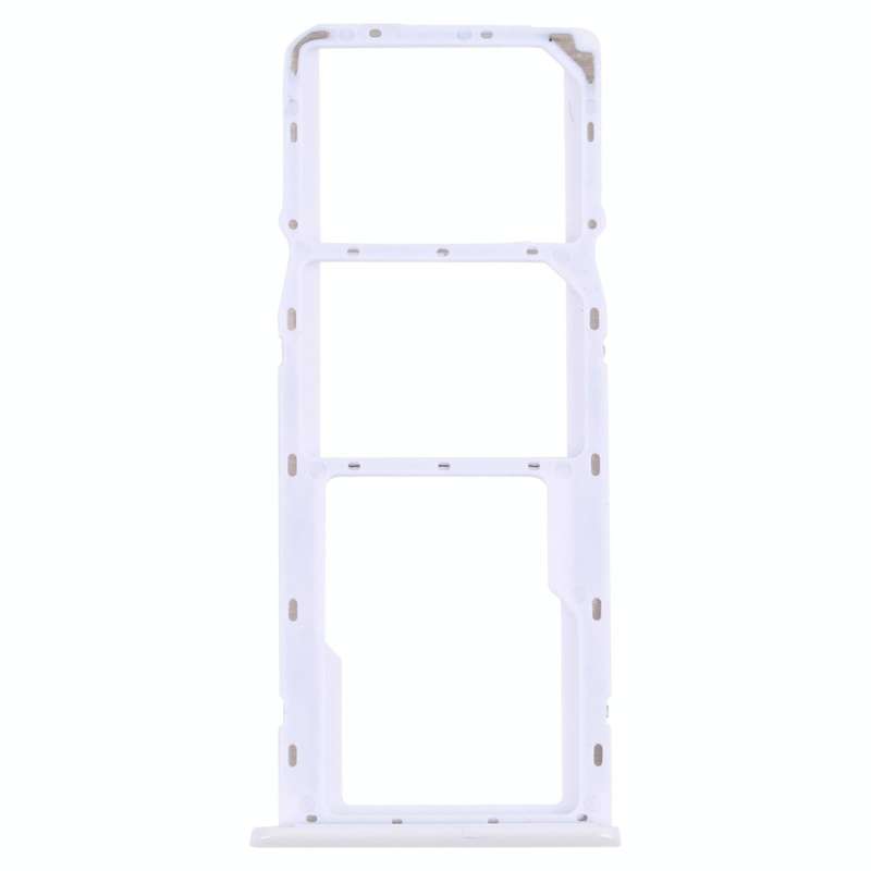 For OPPO Realme 6  SIM Card Tray + SIM Card Tray + Micro SD Card Tray (White)