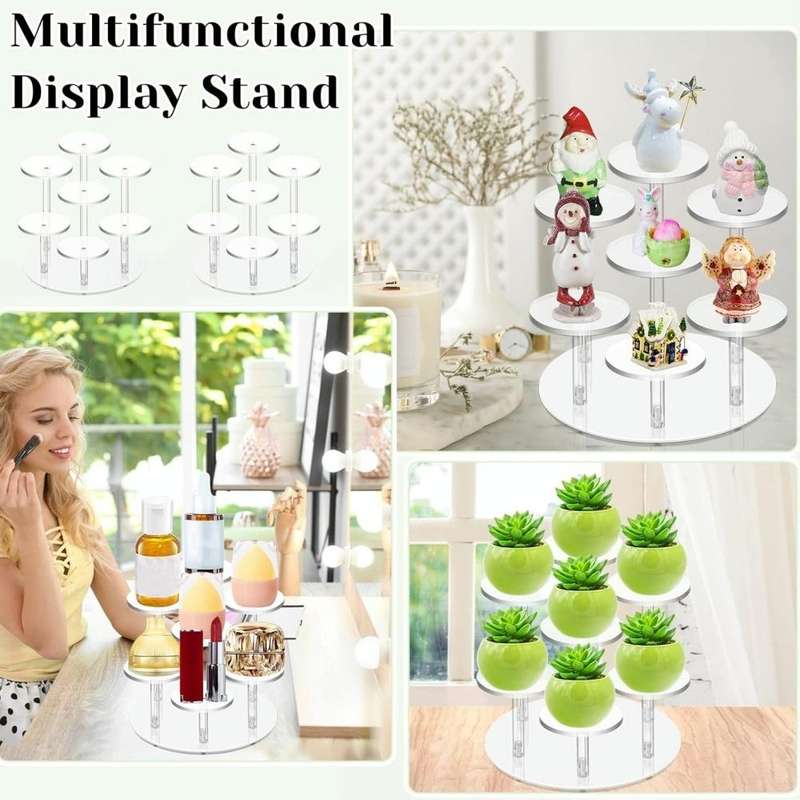 YX068 Acrylic Decoration Cupcake Stand
