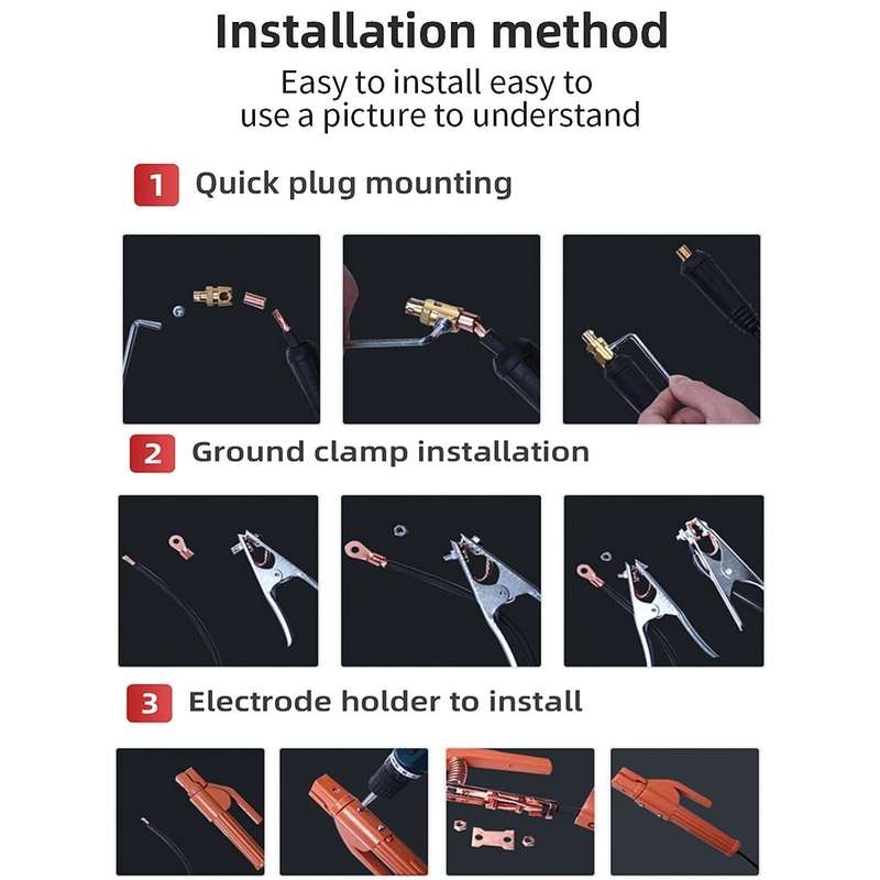 MMA-250 Household Small Intelligent DC Handheld Electric Welder UK Plug