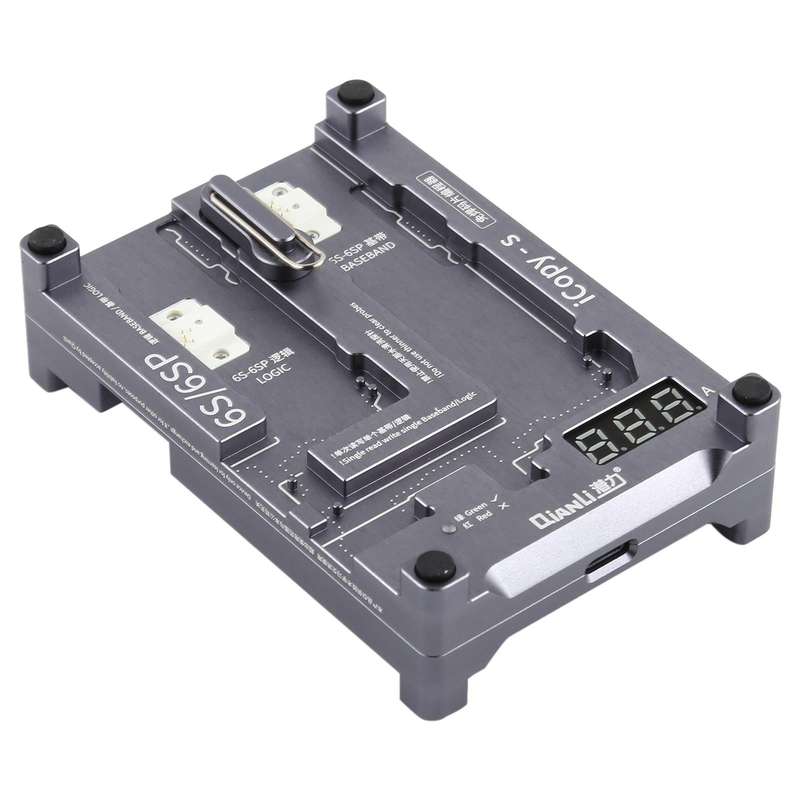 Qianli iCopy-S Double Sided Chip Test Stand 4 in1 Logic Baseband EEPROM Chip Non-removal For iPho...