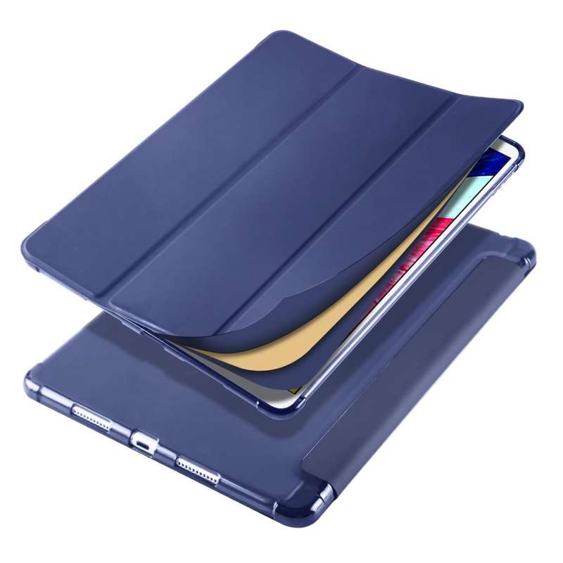 For iPad Pro 10.5 inch / Air 3 10.5 inch 3-folding Horizontal Flip PU Leather + Shockproof TPU Ca...
