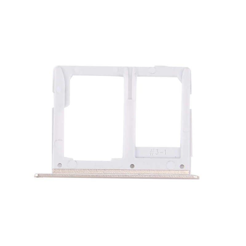 For Galaxy C5 / C5000 SIM Card Tray + Micro SD / SIM Card Tray (Gold)