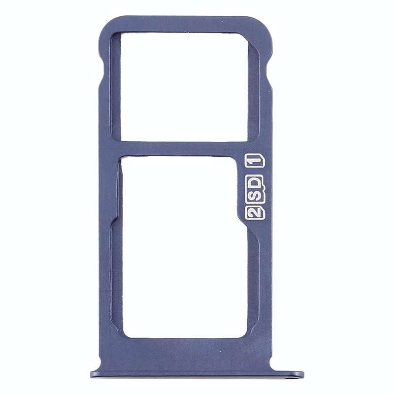 SIM Card Tray + SIM Card Tray / Micro SD Card Tray for Nokia X6 (2018) / TA-1099 / 6.1 Plus (Blue)