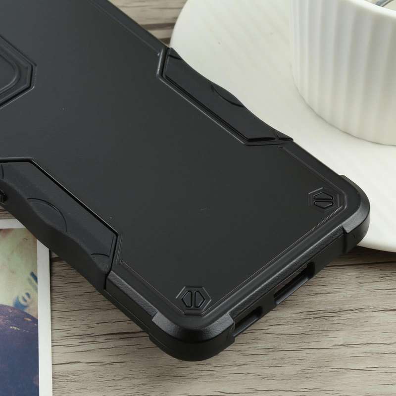 For Samsung Galaxy A53 Non-slip Armor Phone Case(Black)