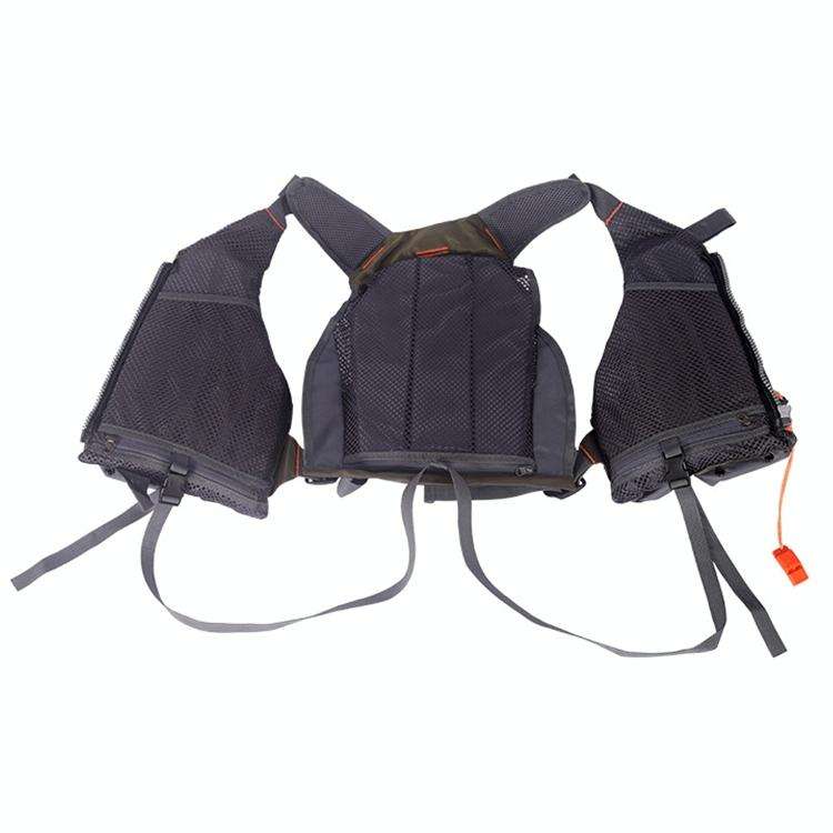 MANNER Outdoor Multifunctional Fishing Life Vest Swimming Life Jacket (Grey)