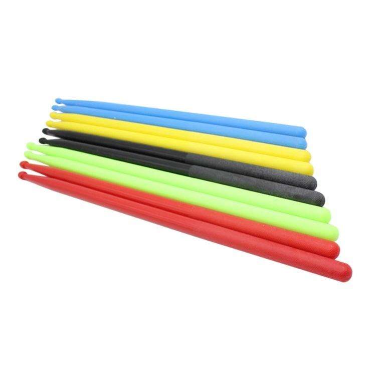 2 PCS Drumsticks Drum Kits Accessories Nylon Drumsticks, Colour: Red