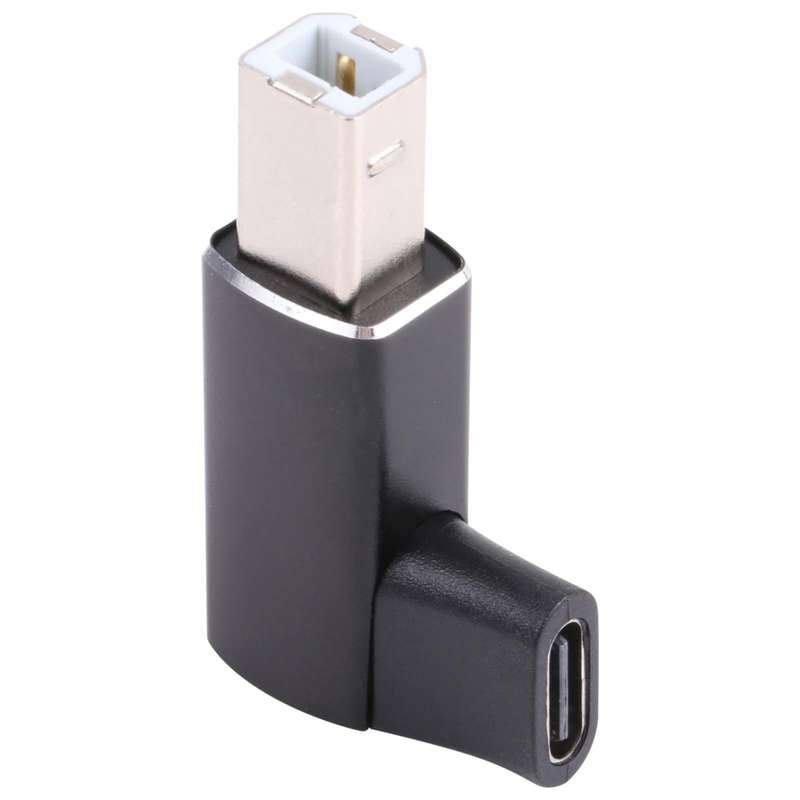 USB-C / Type C Female to USB 2.0 B MIDI Male Adapter for Electronic Instrument / Printer / Scanne...