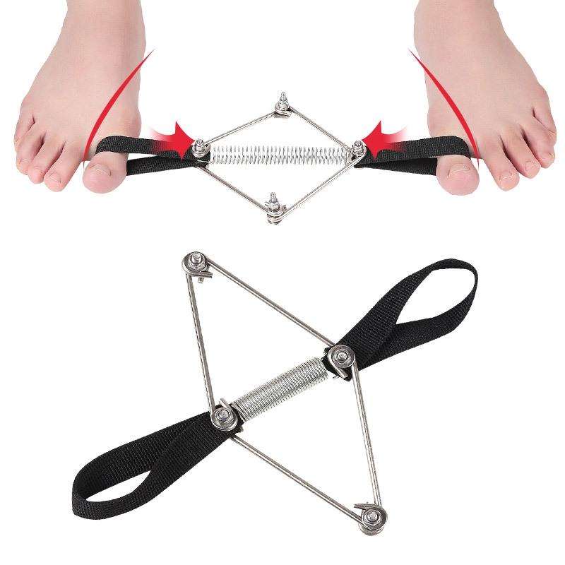 Toe Corrector Hallux Exercise Stretching Tensioner(Black)