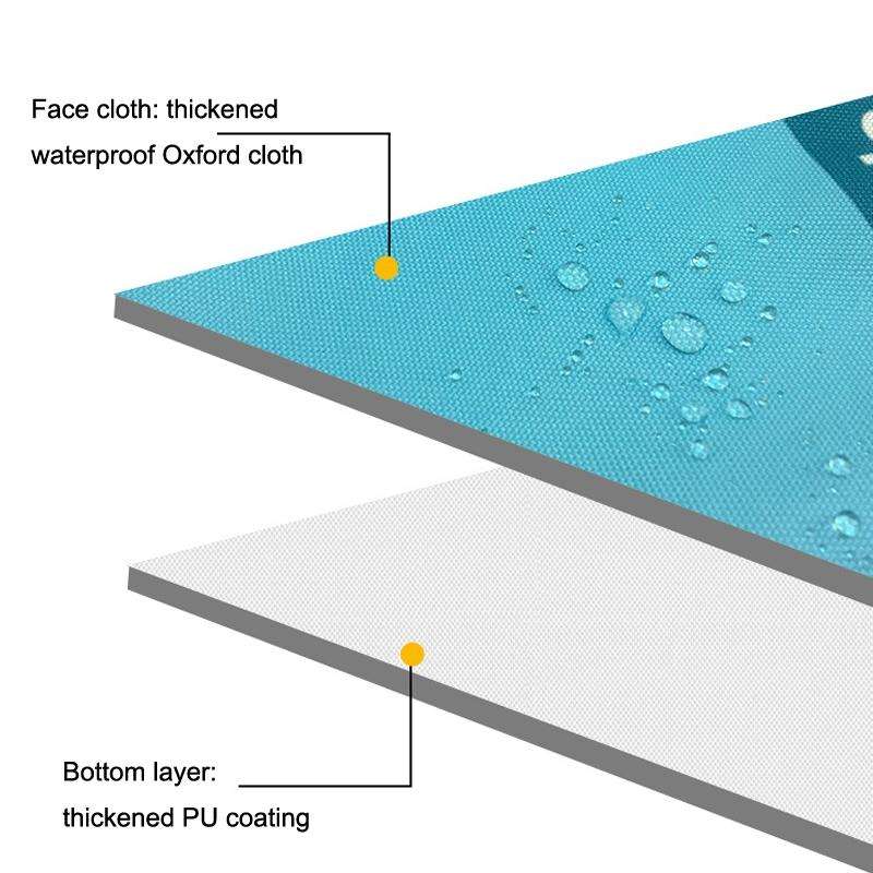 Y018 Moisture-proof Outdoor Grass Mat Thickened Waterproof Picnic Mat(1.5x2m)