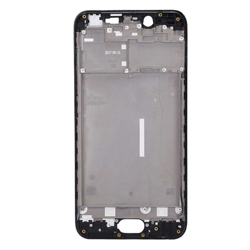 For Vivo Y67 / V5 Front Housing LCD Frame Bezel Plate(Black)
