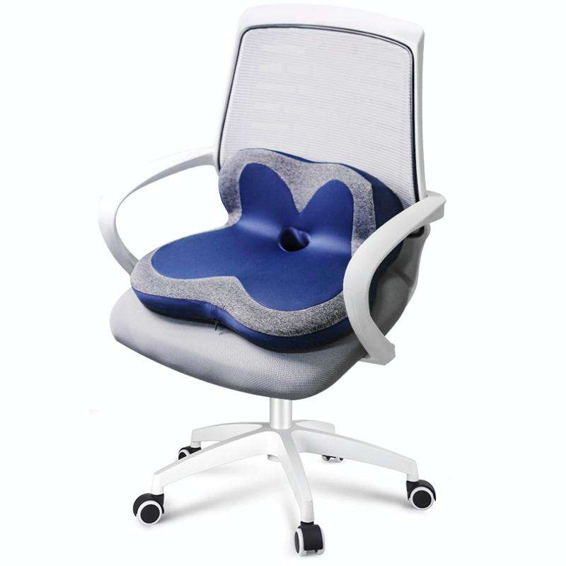 Memory Foam Petal Cushion Office Chair Home Car Seat Cushion, Size: With Storage Bag(Starry Gray)