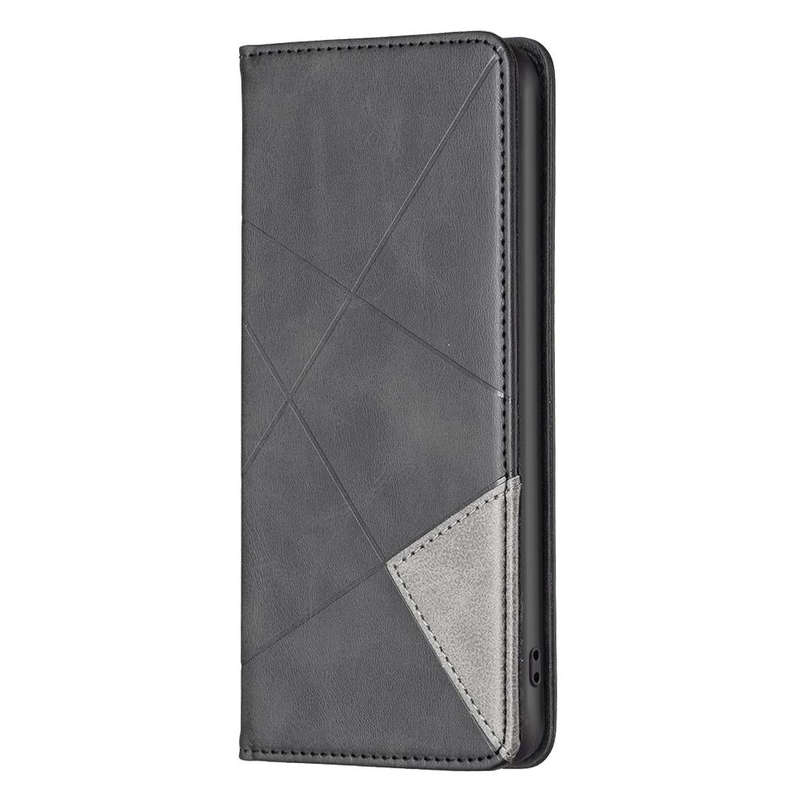 For Nothing Phone 1 Prismatic Invisible Magnetic Leather Phone Case(Black)