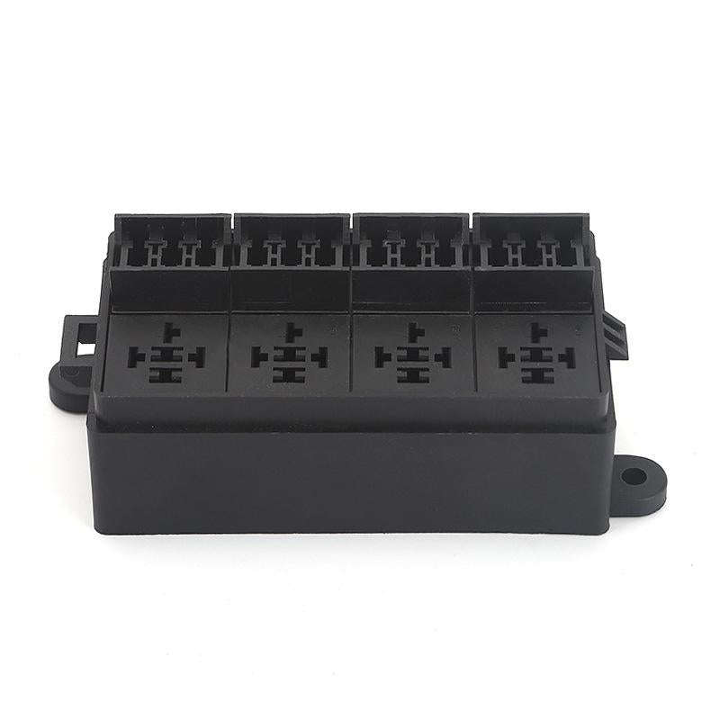 TF008-10 12V 4Pin Relay Car RV Radiography Sound Modified Electromagnetic Insurance Box