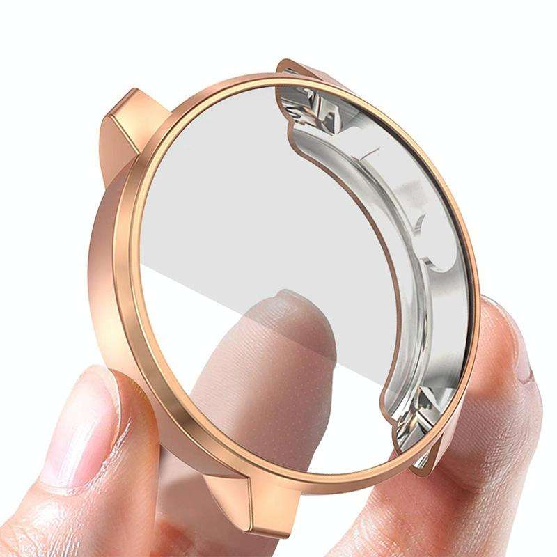 For Garmin Vivoactive 3 Music Version TPU Protective Case(Rose Gold)