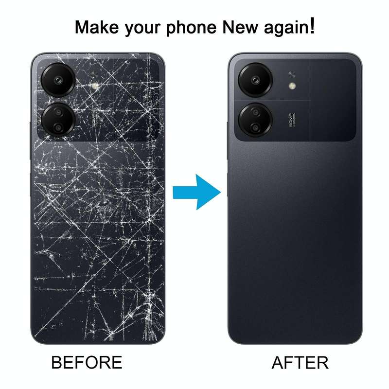 For Xiaomi Poco C65 Original Battery Back Cover(Purple)