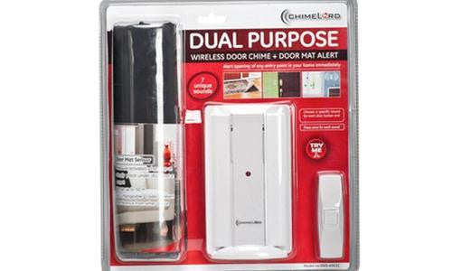 CHIMELORD - WIRELESS DOOR CHIME + DOOR MAT ALARM