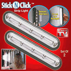 Stick n Click . Quick & Easy Light Anywhere