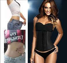 Rubber body slimming sculpting clothes waist abdoment