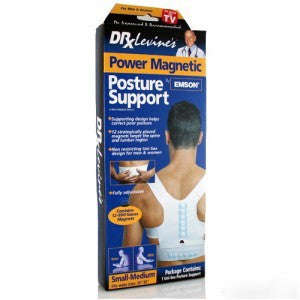 Power magnetic posture support