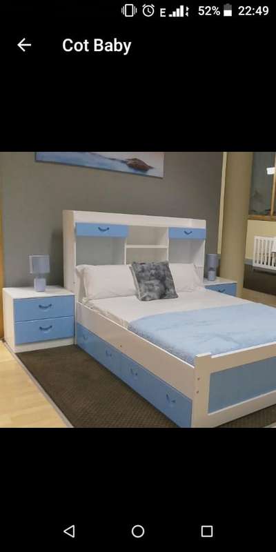Isabella Solid Platform Bed