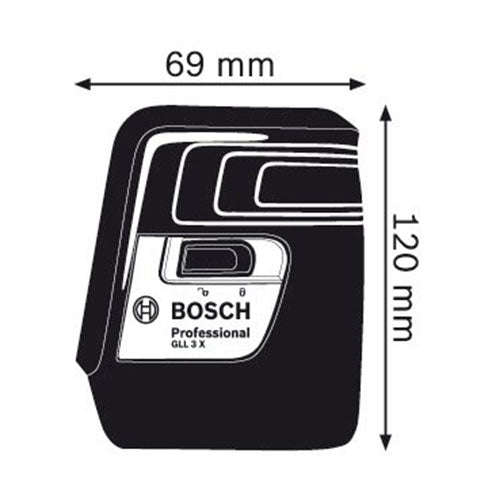 BOSCH Blue Self Levelling Laser GLL 3 X