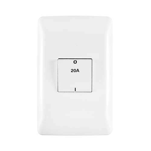 Crabtree Diamond Geyser Isolator Switch 2P 20A 4 x 2