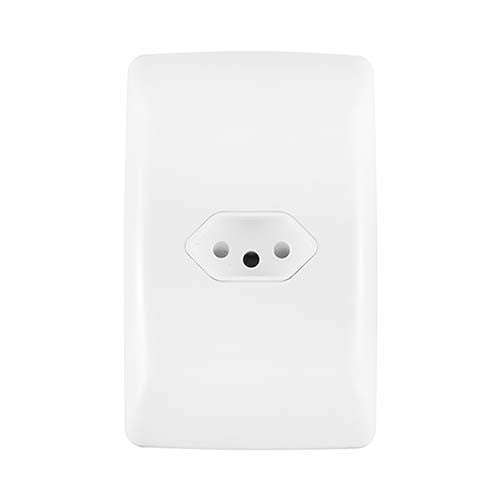 Crabtree Diamond Single Slimline Unswitched Socket 2 x 4