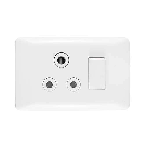 Crabtree Diamond Single RSA Socket Horizontal Mount 2 x 4