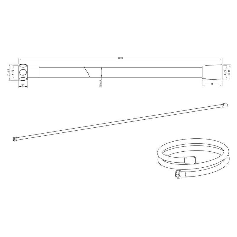 Cobra Seine Hand Shower Hose