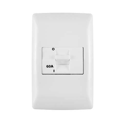 Crabtree Diamond Aircon & Geyser Isolator Switch 2P 60A 4 x 2