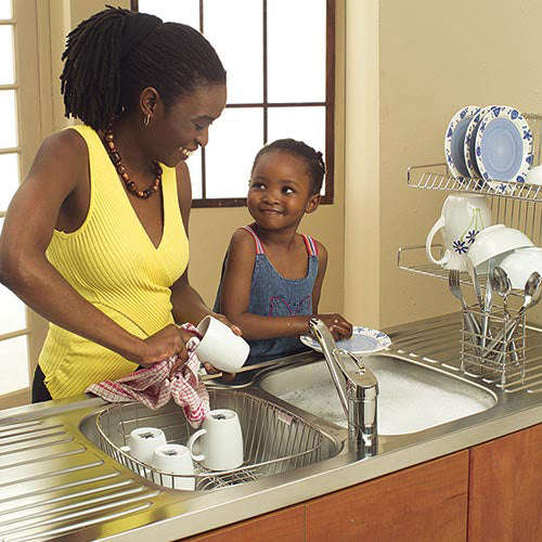 Franke Contract SA94 Single Bowl Overmount Sink - Stainless Steel
