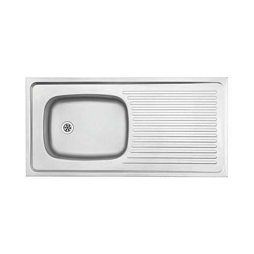 Franke Trendline 711 Single Bowl Overmount Sink 1200 x 535mm - Stainless Steel