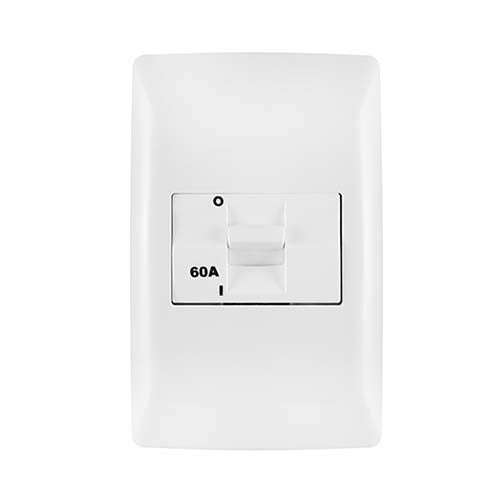 Crabtree Diamond Aircon & Geyser Isolator Switch 3P 60A 4 x 2