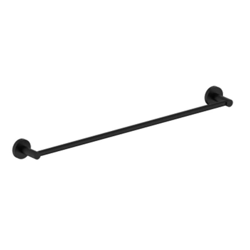 Cobra Seine Single Towel Rail 600mm - Matte Black