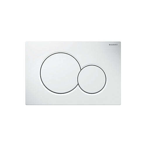 Geberit Sigma01 Dual Flush Push-Button Flush Plate