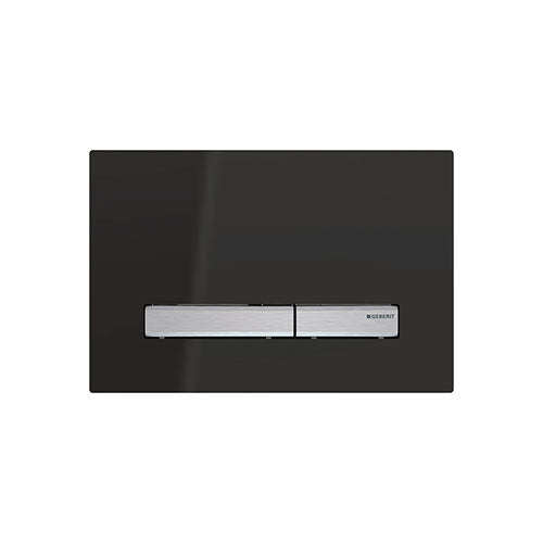 Geberit Sigma50 Dual Flush Push-Button Flush Plate  - Black