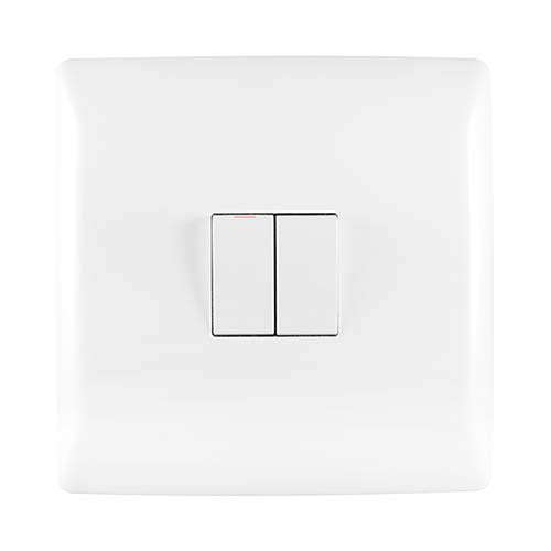 Crabtree Diamond 2 Lever Light Switch 4 x 4