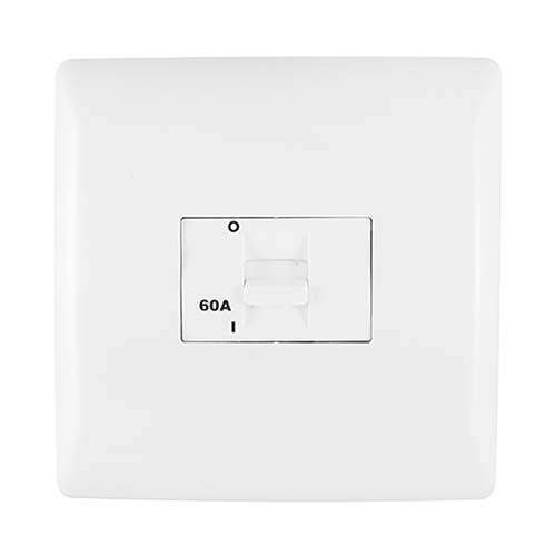Crabtree Diamond Stove Isolator Switch 3P 60A 4 x 4