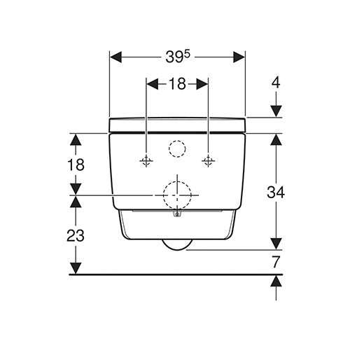 Geberit AquaClean Mera Classic Wall-Hung Toilet