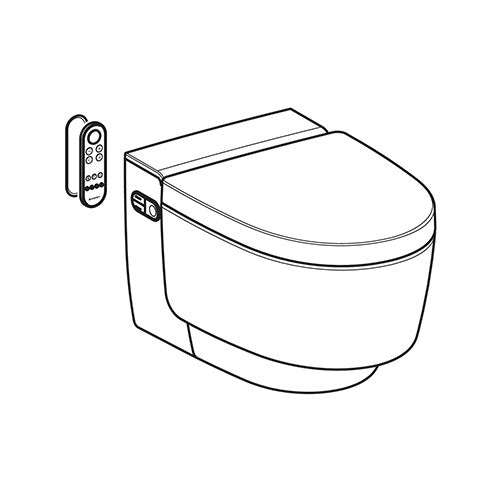 Geberit AquaClean Mera Comfort Wall-Hung Toilet