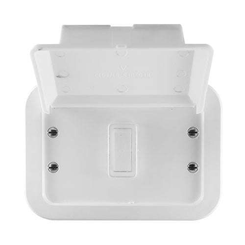 Crabtree Industrial 1 Lever 1-Way Weatherproof Switch 2 x 4