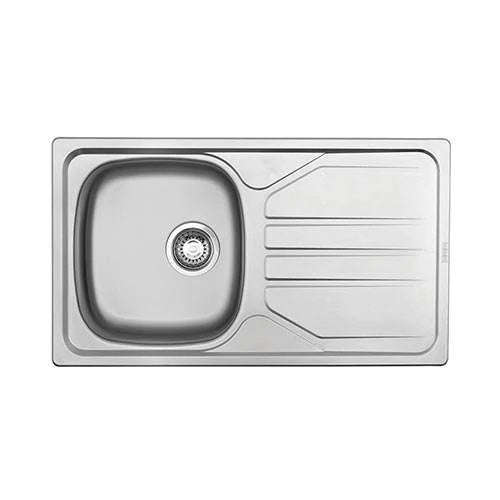 Franke Nouveau NVN 611 Single Bowl Inset Sink - Stainless Steel